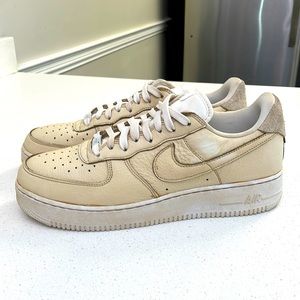 Coffee Dyed Nike Air Force 1s